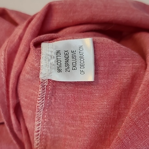 Tailor Byrd Collection Cotton Short Sleeve Shirt - Picture 3 of 5